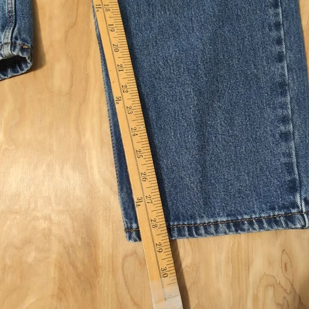 Levi Strauss 550‎ Regular Mens Straight Leg Blue Jeans Size 38x30